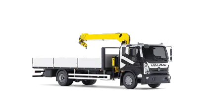 Бортовой с КМУ Валдай 12